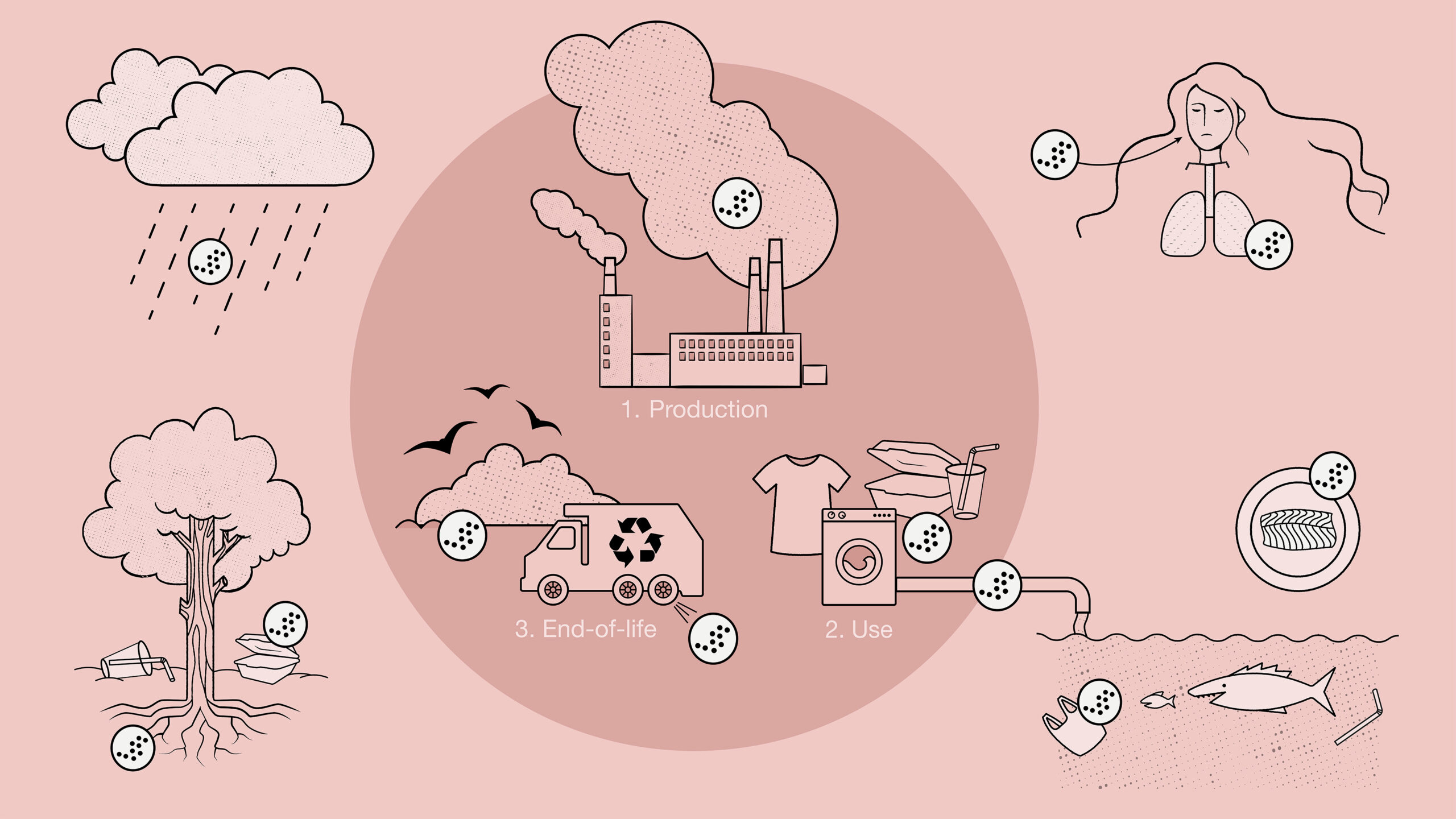 Human exposure to microplastics and its potential associated health risks